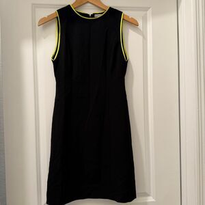 Alice + Olivia Mini Dress with Neon Trim Size 0